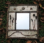 white mountains rustic furniture, rustic mirror